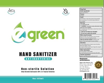 473 mL (Green Hand Sanitizer 16oz)